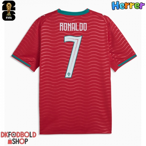 Portugal Cristiano Ronaldo #7 Hjemmebanetrøje VM 2026 Kort ærmer